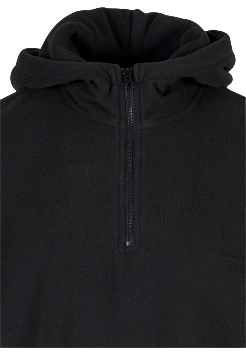 Oversized Polar Fleece Half Zip Hoody