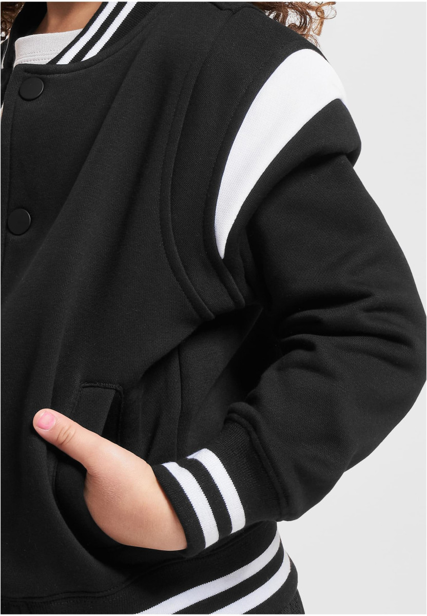 Boys Inset College Sweat Jacket