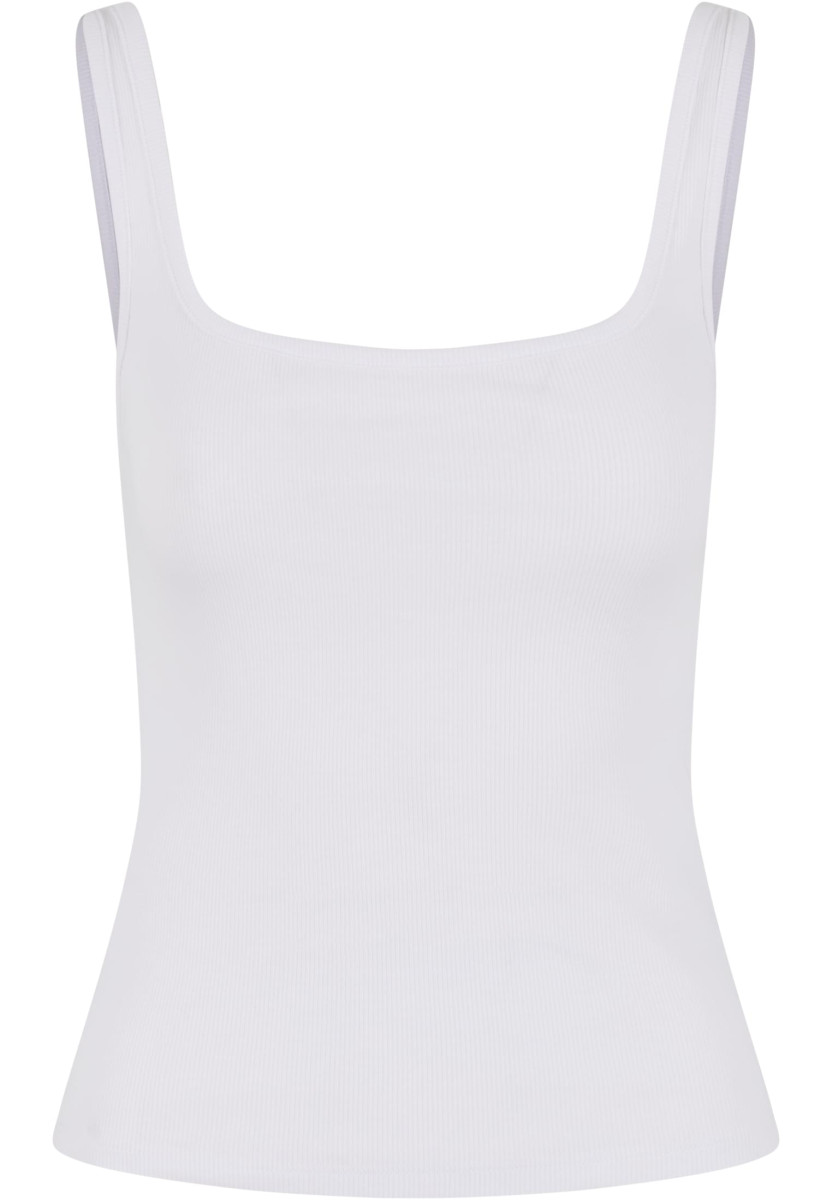 Ladies Wide Neck Rib Top 2-Pack