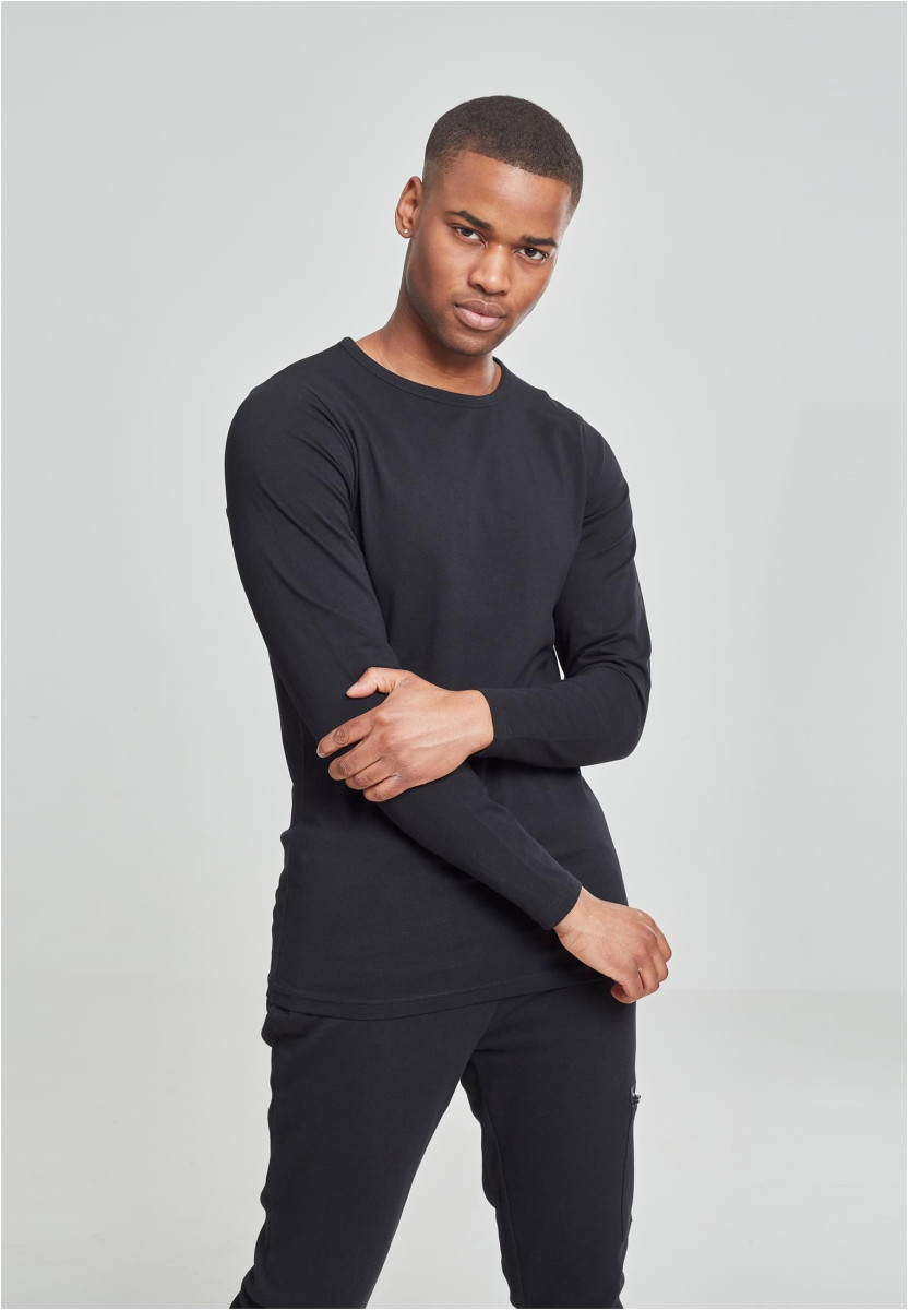 Fitted Stretch L/S Tee