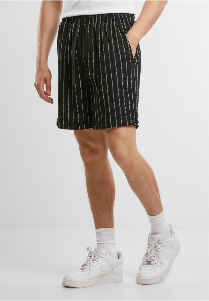 Striped Crinkle Resort Shorts