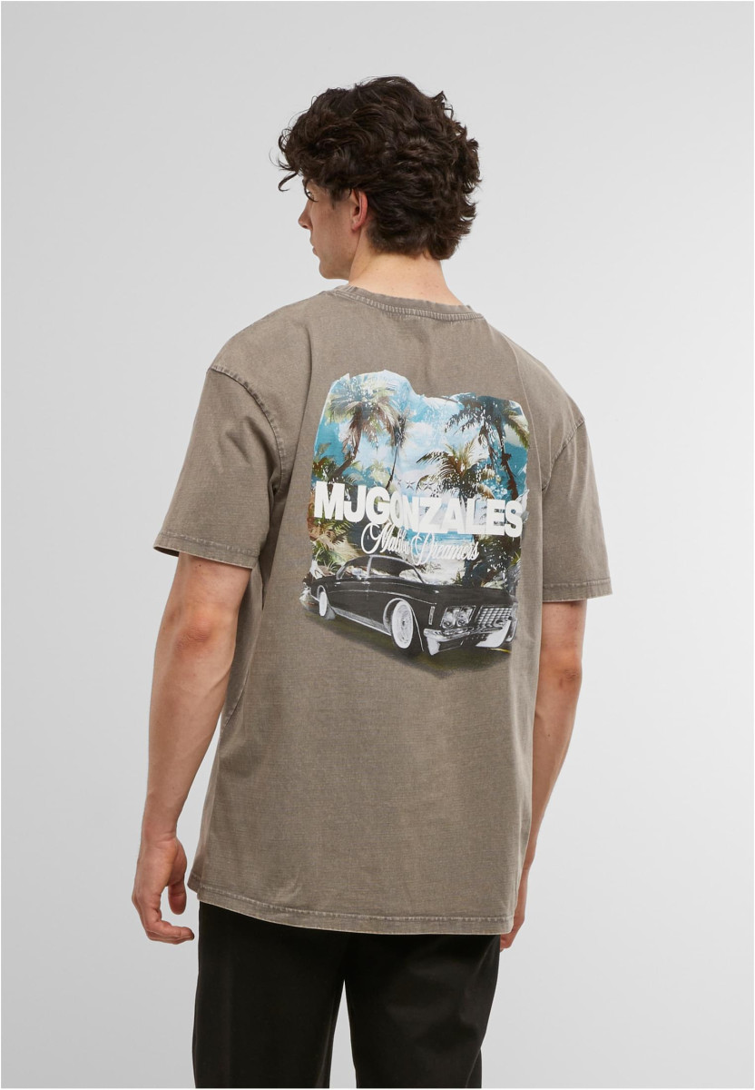 MJG Heavy Oversized Acid Washed Tee - Malibu Dreamers