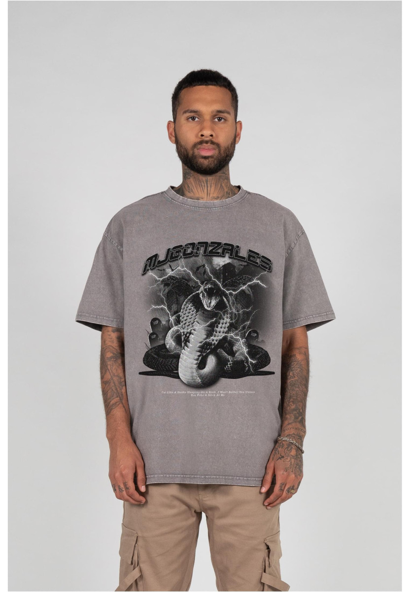 TOXIC V.2 Acid Washed Heavy Oversize Tee