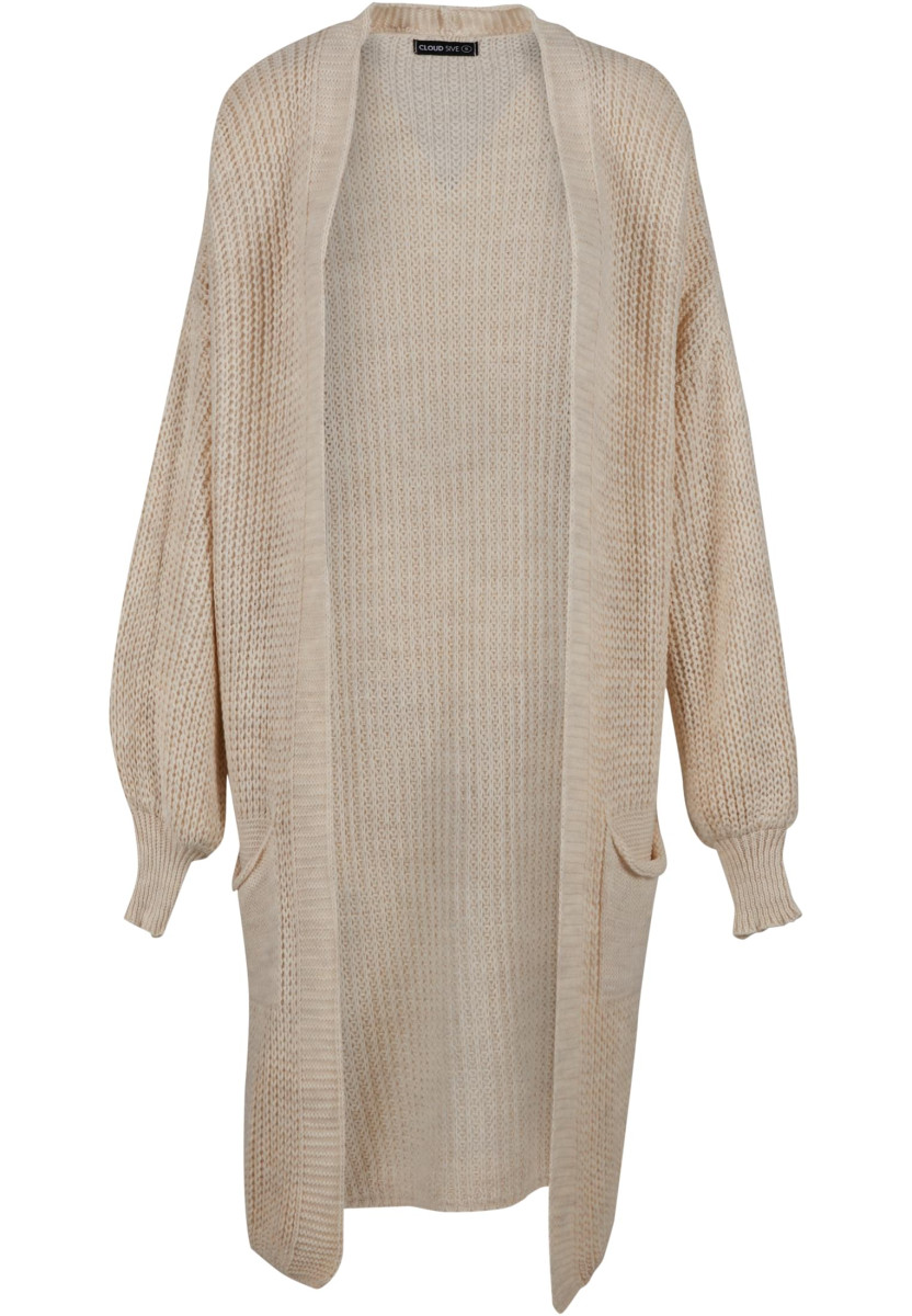 Cloud 5ive Longform Knit Cardigan with 2-Pockets