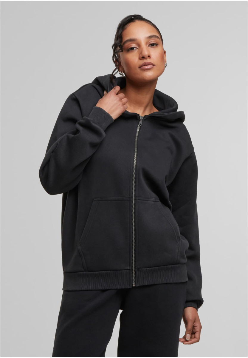 Ladies Vintage Heavy Zip Hoody