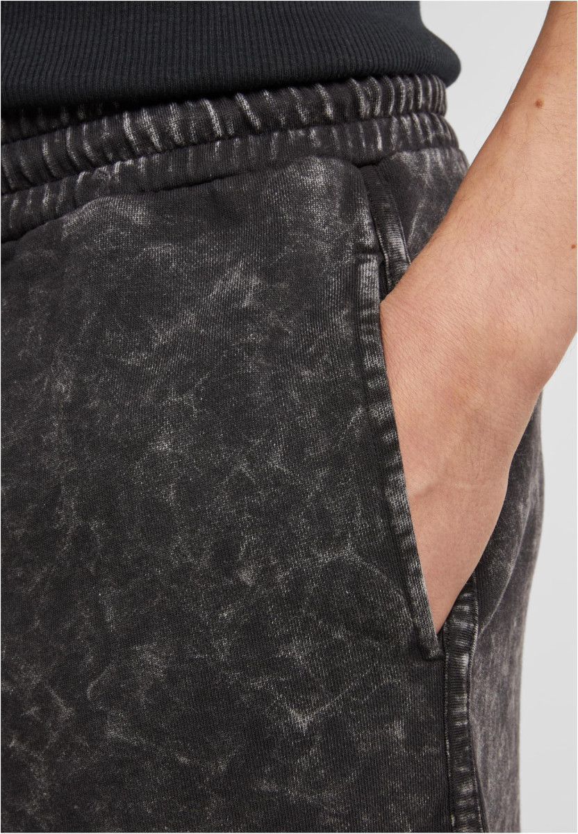 Washed Piped Shorts