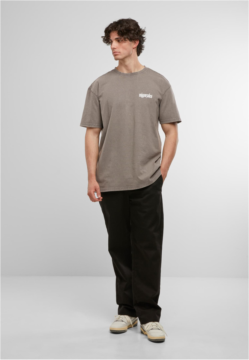 MJG Heavy Oversized Acid Washed Tee - Rebels never die