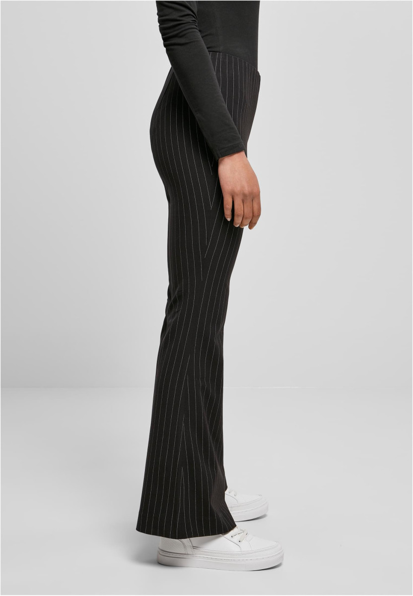 Ladies Flared Pin Stripe Pants