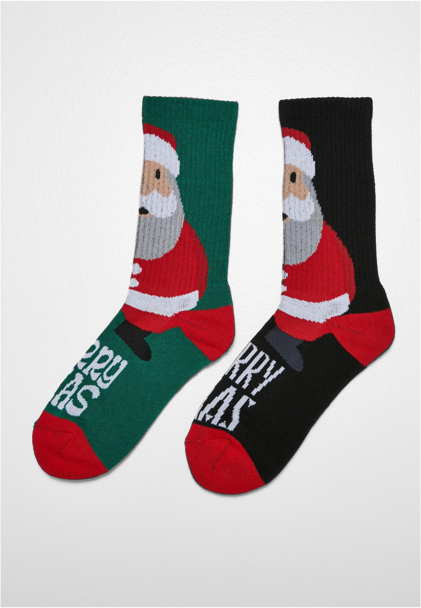 Fancy Santa Socks 2-Pack