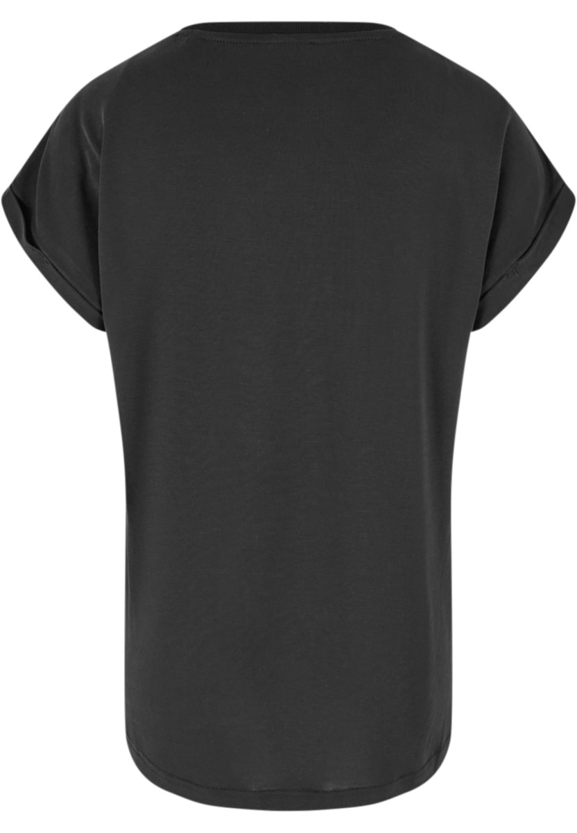 Girls Modal Extended Shoulder Tee