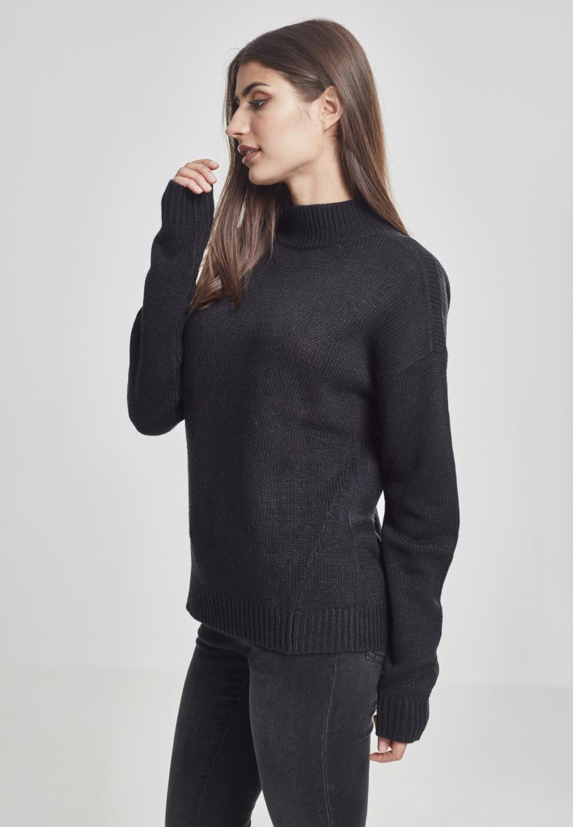 Ladies Oversize Turtleneck Sweater