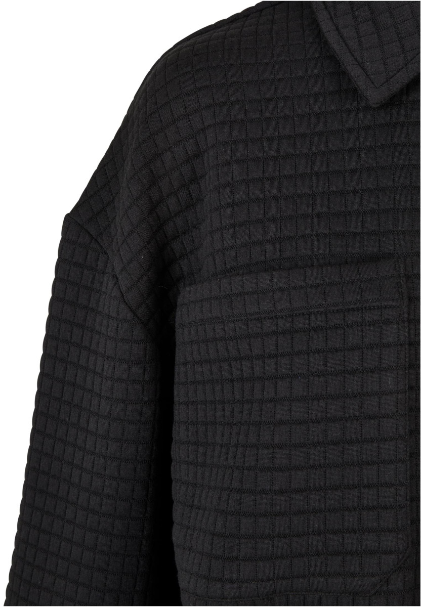 Ladies Quilted Sweat Overshirt