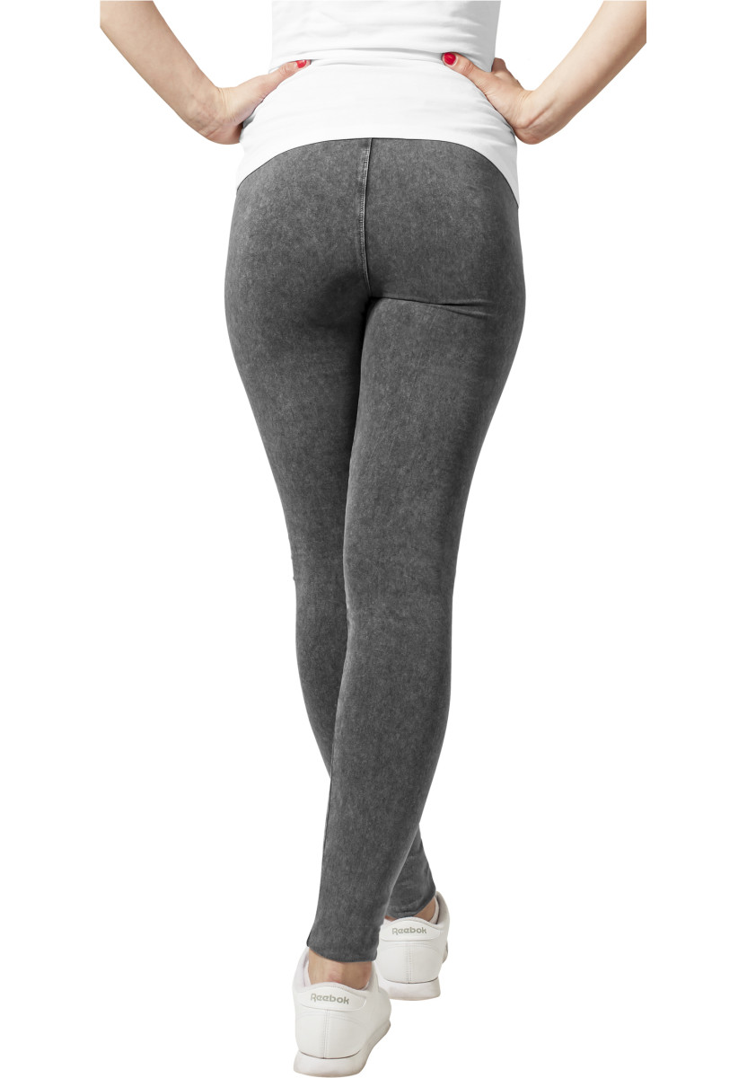 Ladies Denim Jersey Leggings