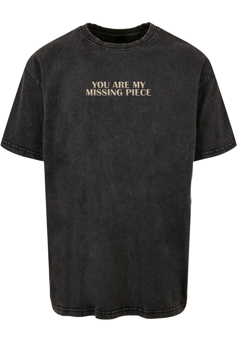 Missing Piece Acid Washed Heavy Oversize Tee