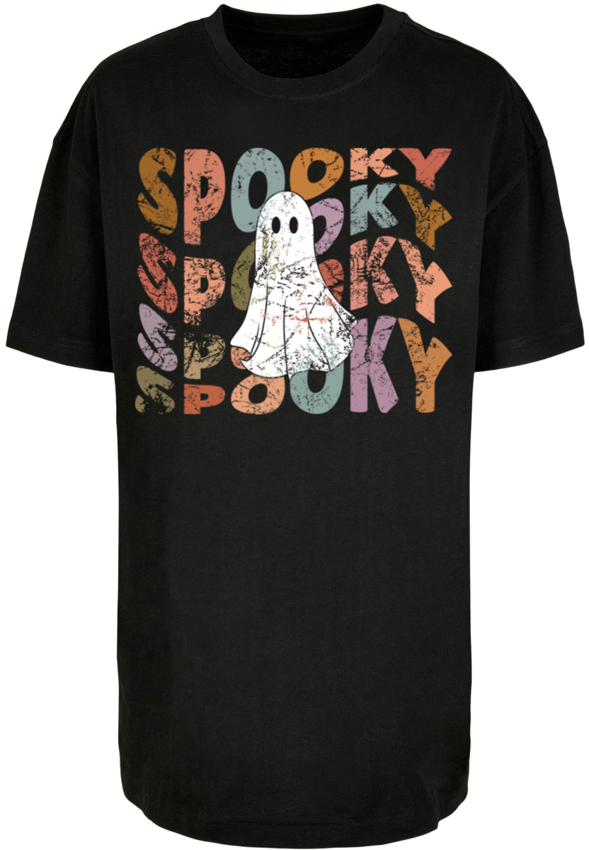 Ladies Halloween - Spooky Ghost Tee