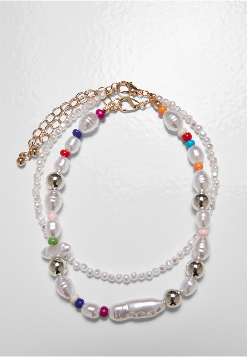 Various Pearl Layering Anklet