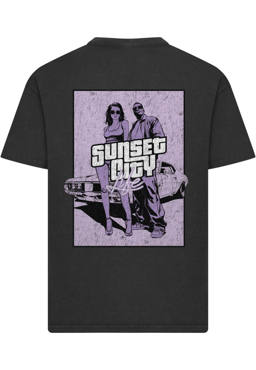 Sunset City Vintage Heavy Loose Tee