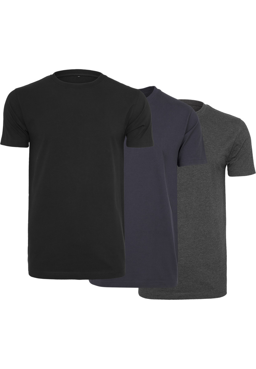T-Shirt Round Neck 3-Pack