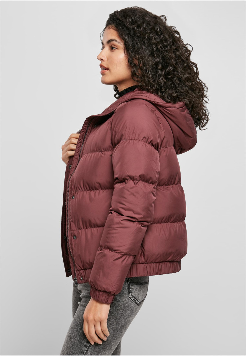 Ladies Hooded Puffer Jacket