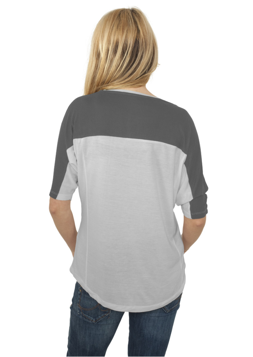 Ladies 3-tone 3/4 Sleeve Tee