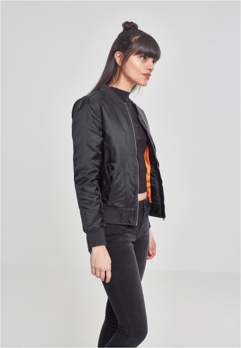 Ladies Basic Bomber Jacket