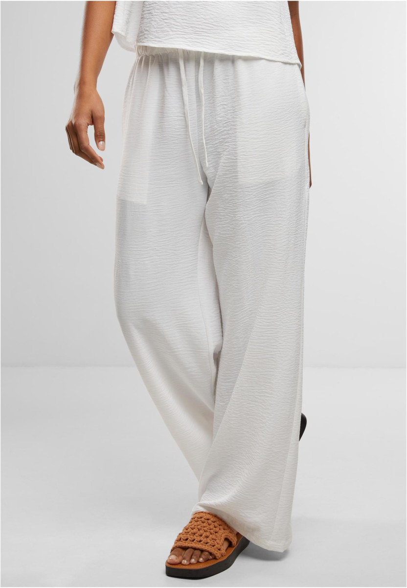 Ladies Structured Wideleg Pants