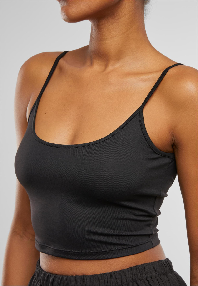 Ladies Basic Top Low Back Neckline