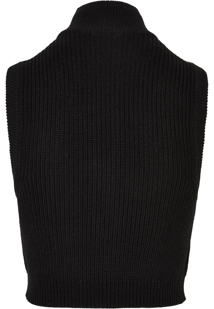 Ladies Short Knit Vest