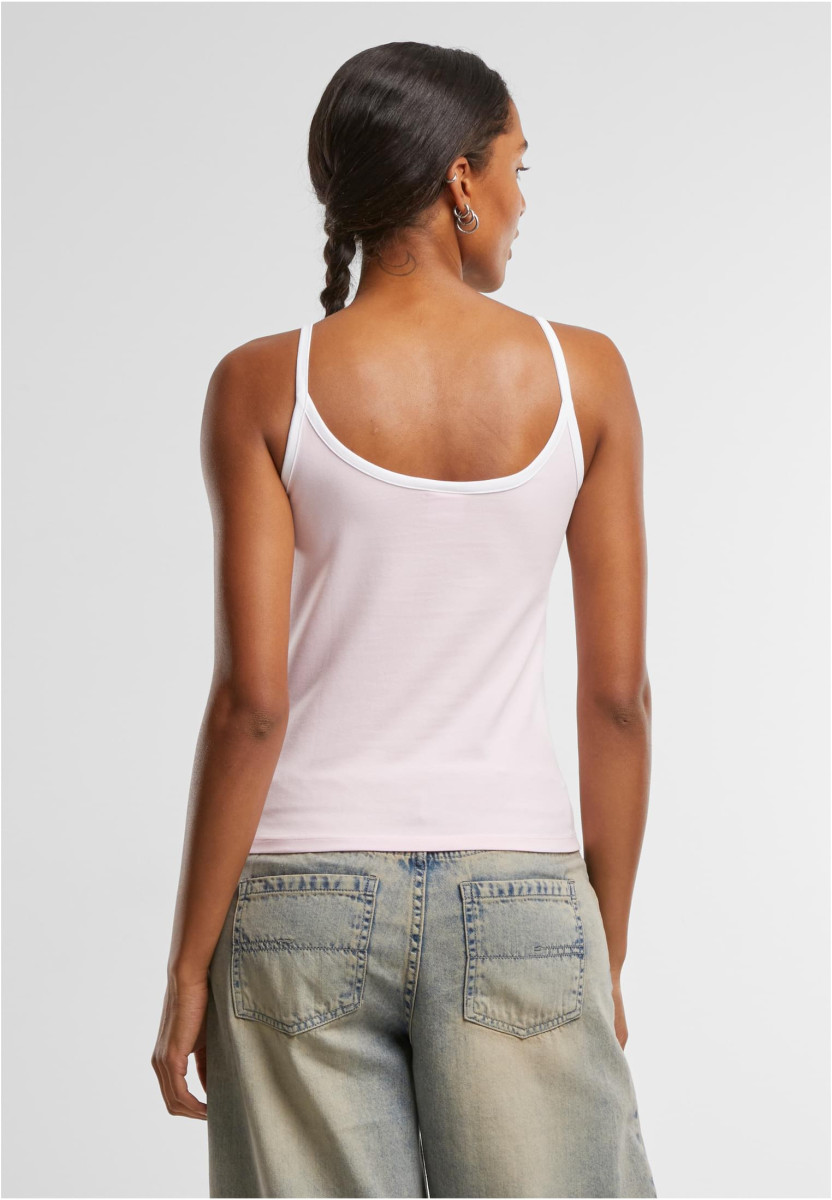 Ladies Contrast Basic Top 2-Pack