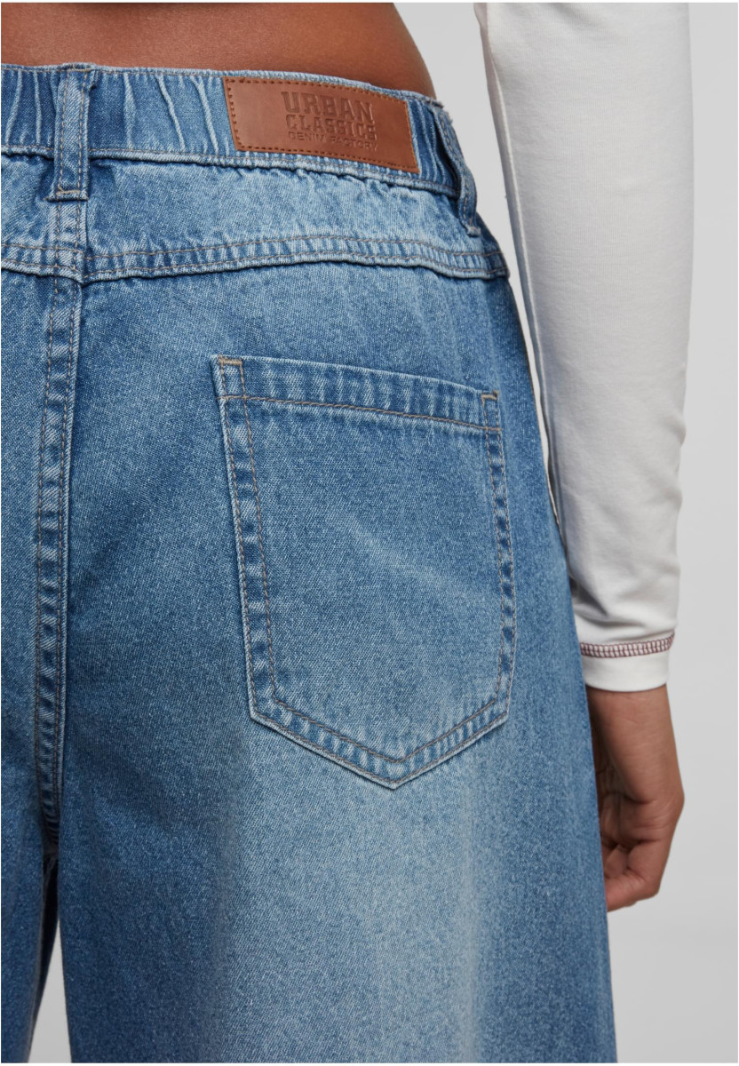 Ladies Wide Leg Denim