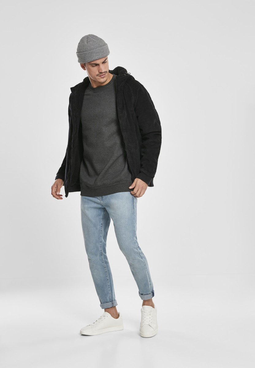 Hooded Corduroy Jacket