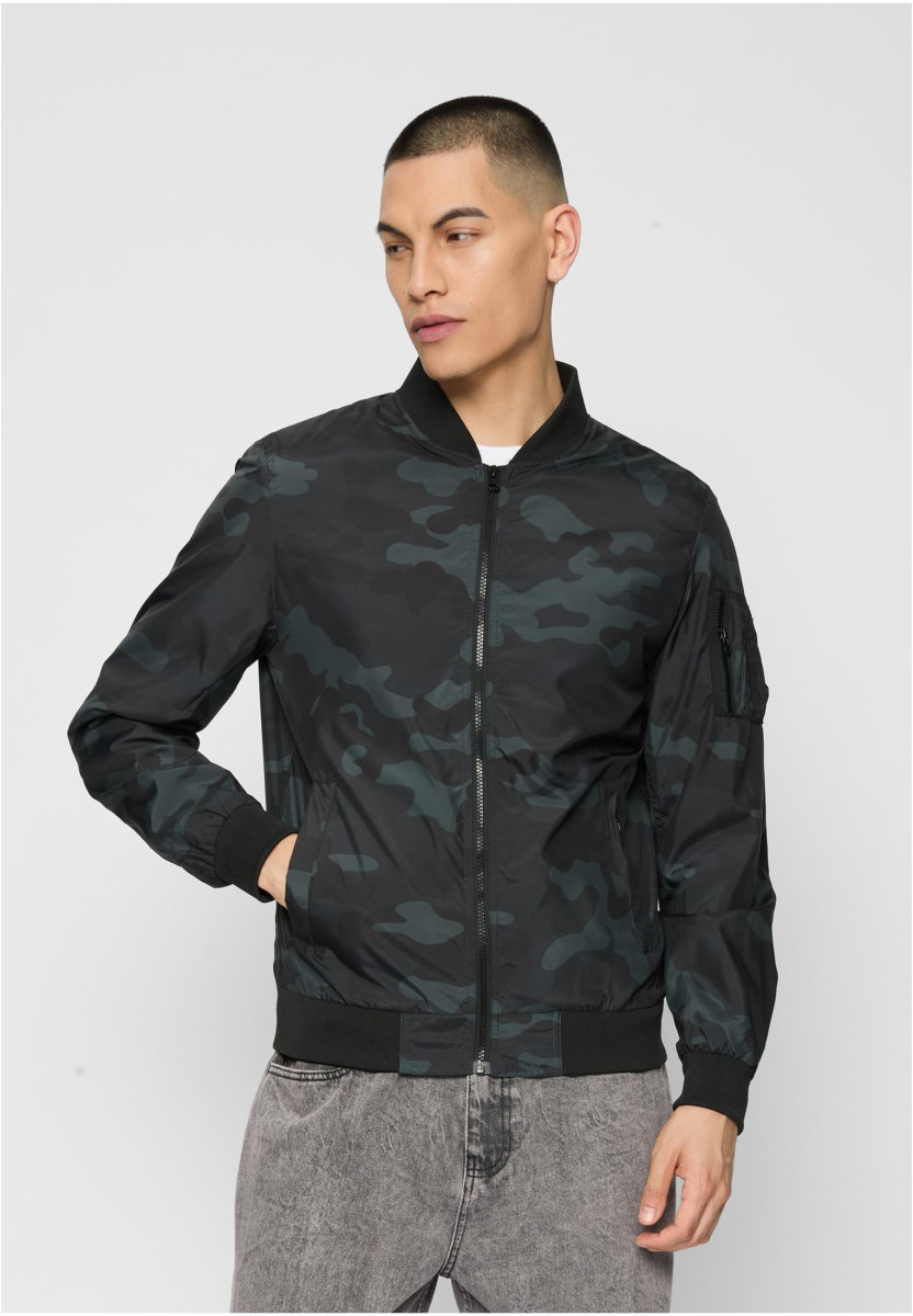 Light Camo Bomber Jacket