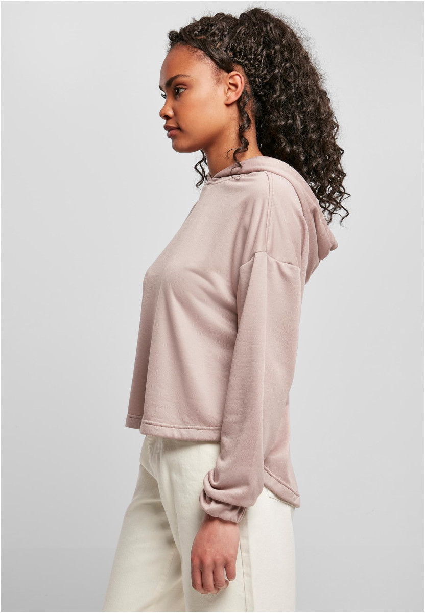 Ladies Oversized Shaped Modal Terry Hoody