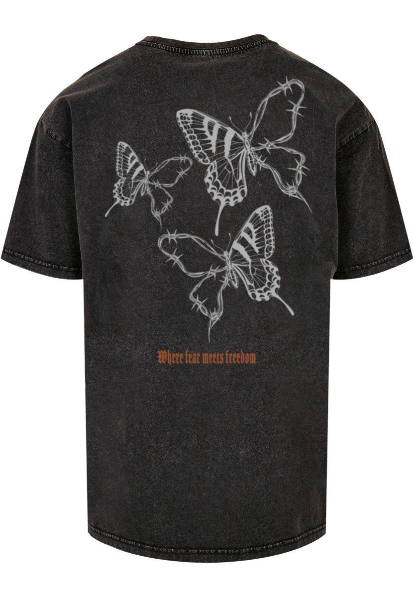 BARBED WINGS - HEAVY ACID WASHED TEE