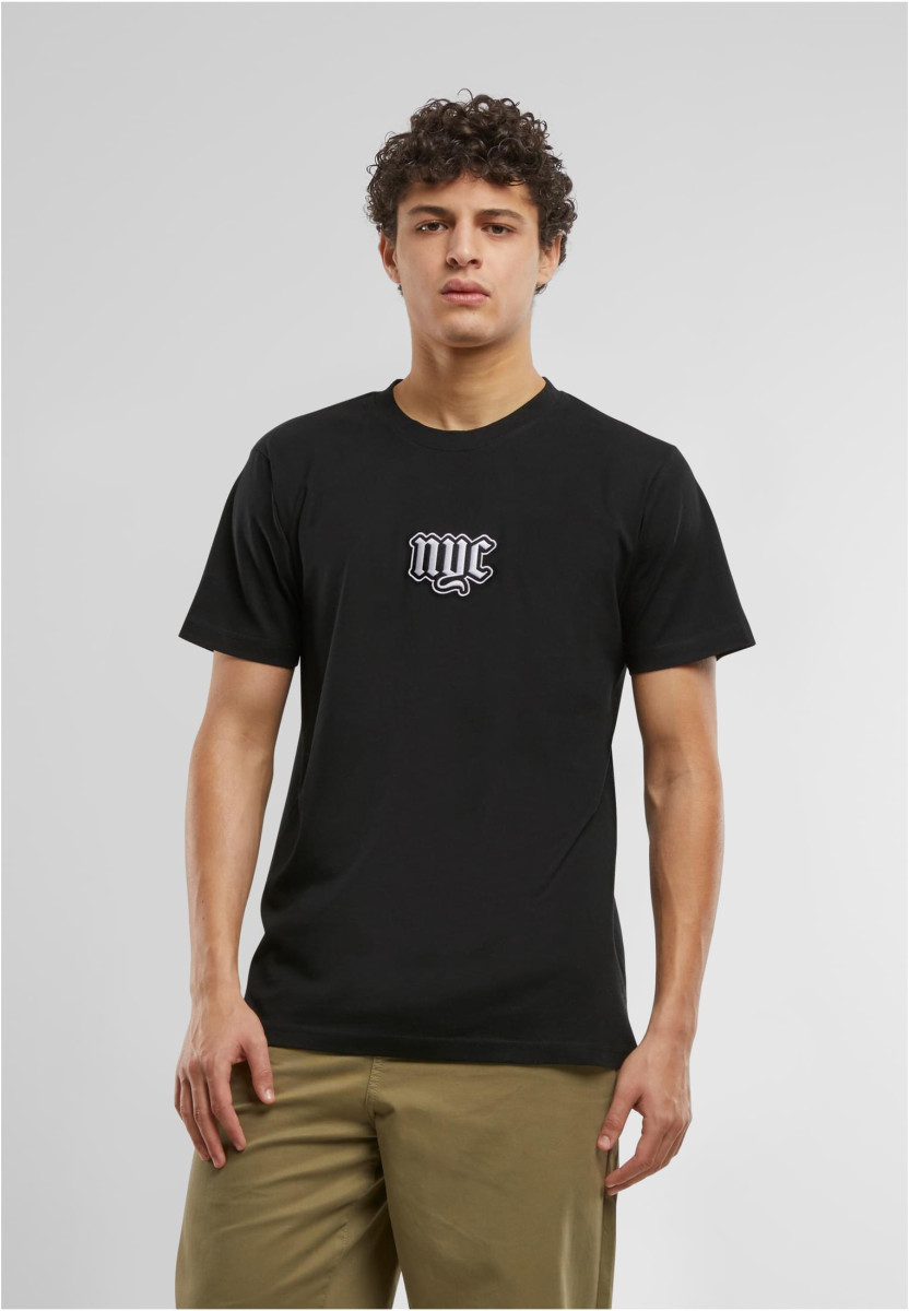 NYC Old English Wording Patch Tee