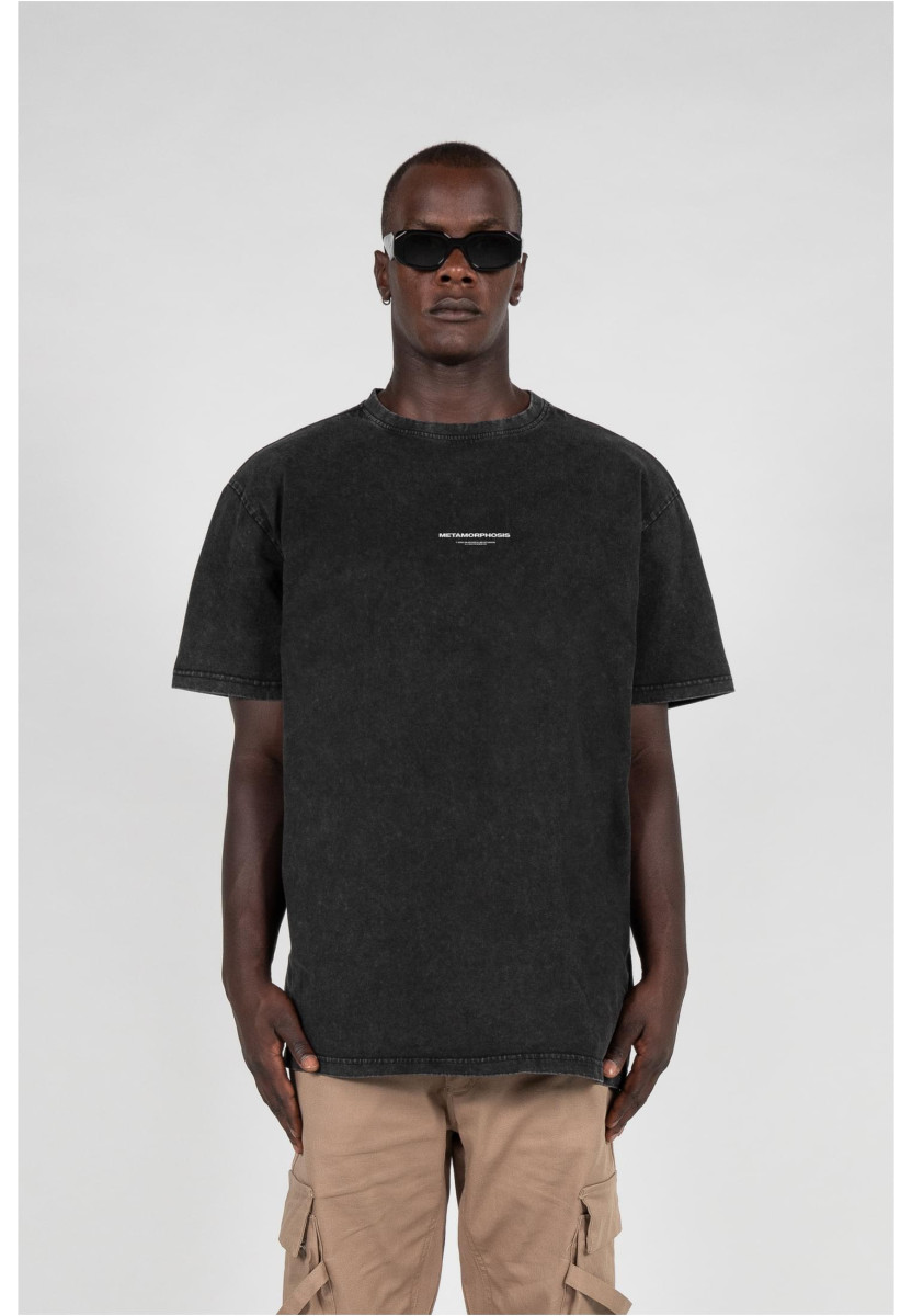 METAMORPHOSE V.4 Acid Washed Heavy Oversized Tee