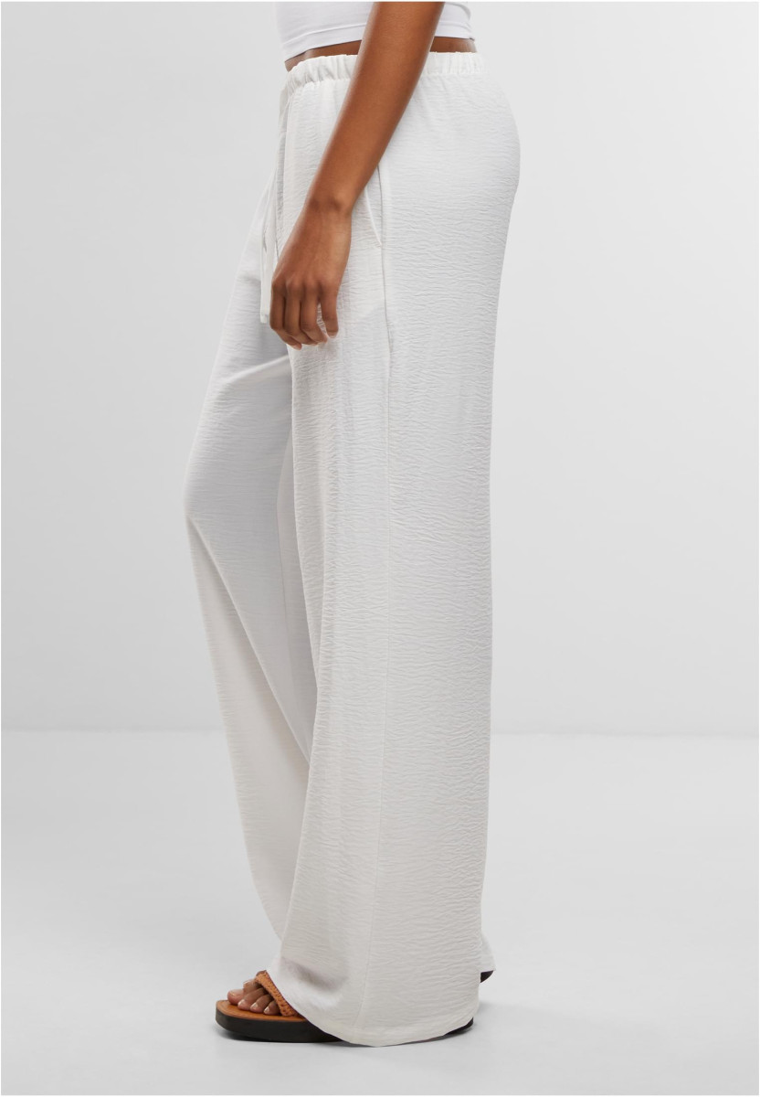 Ladies Structured Wideleg Pants