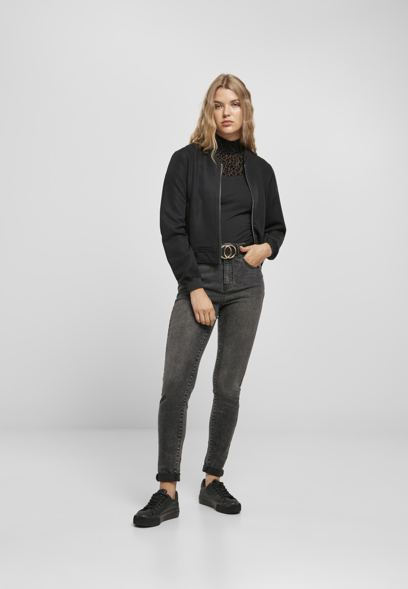 Ladies Viscose Twill Blouson