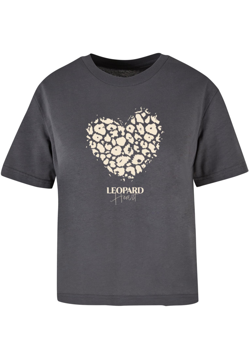 Ladies Leopard Heart Everyday Tee
