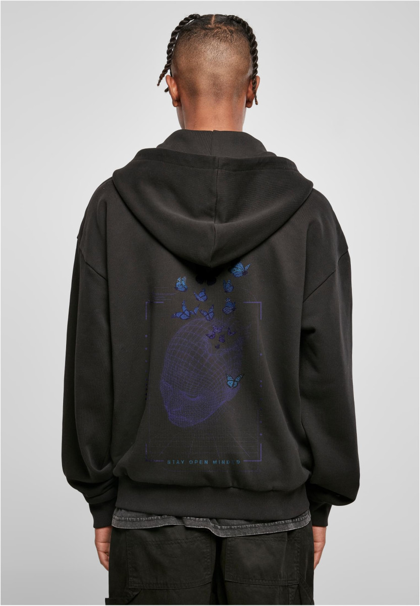 Grid Head Butterfly Oversize Hoody