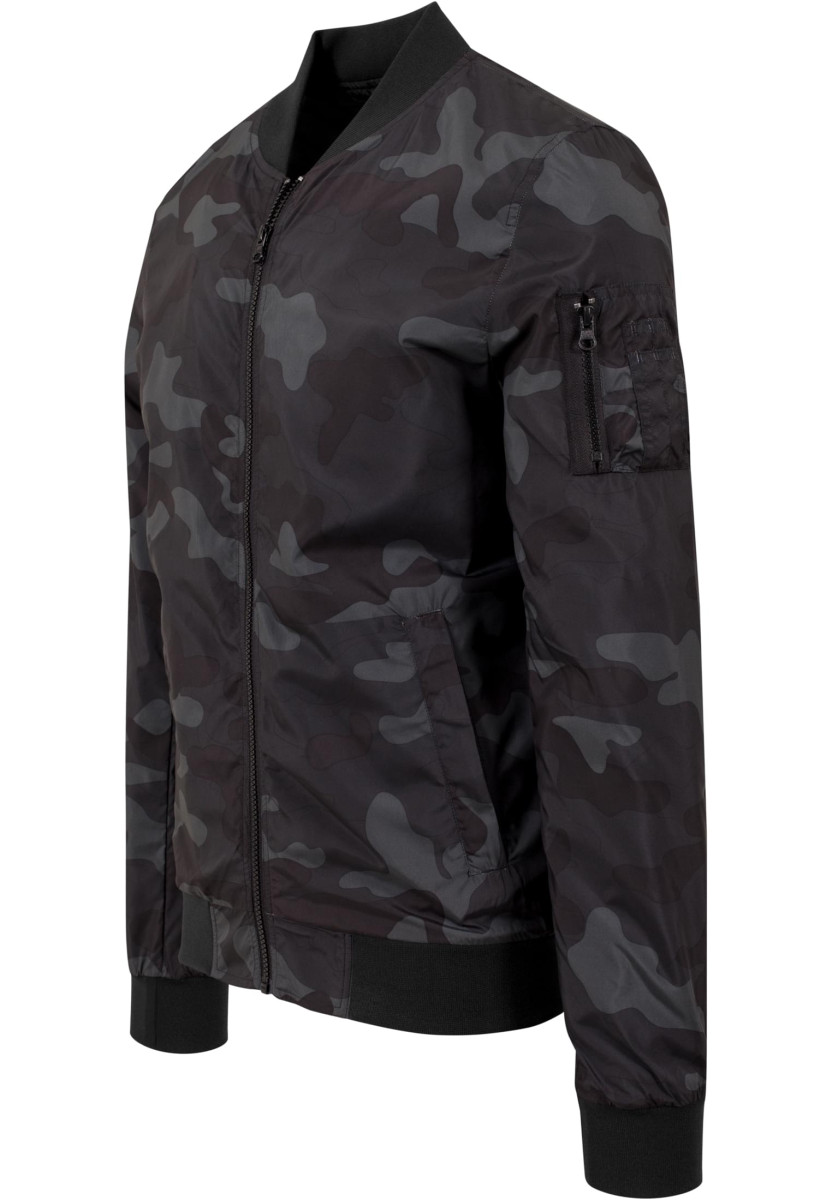 Light Camo Bomber Jacket