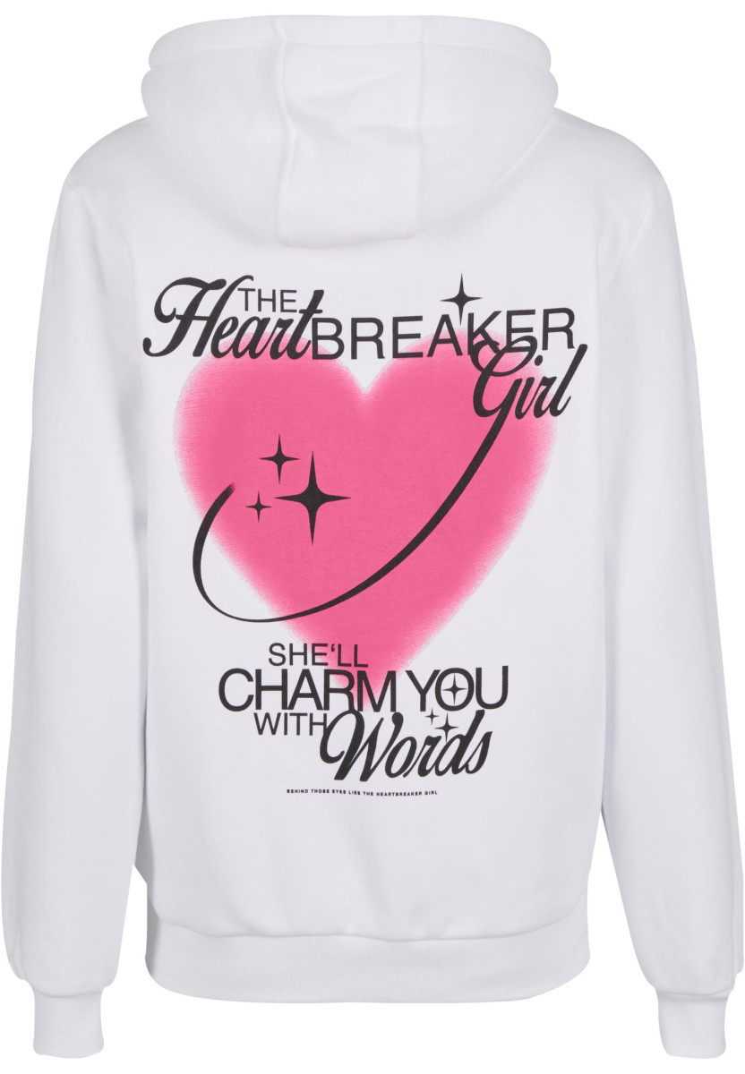 Heartbreaker Girl Ladies Fluffy Hoody