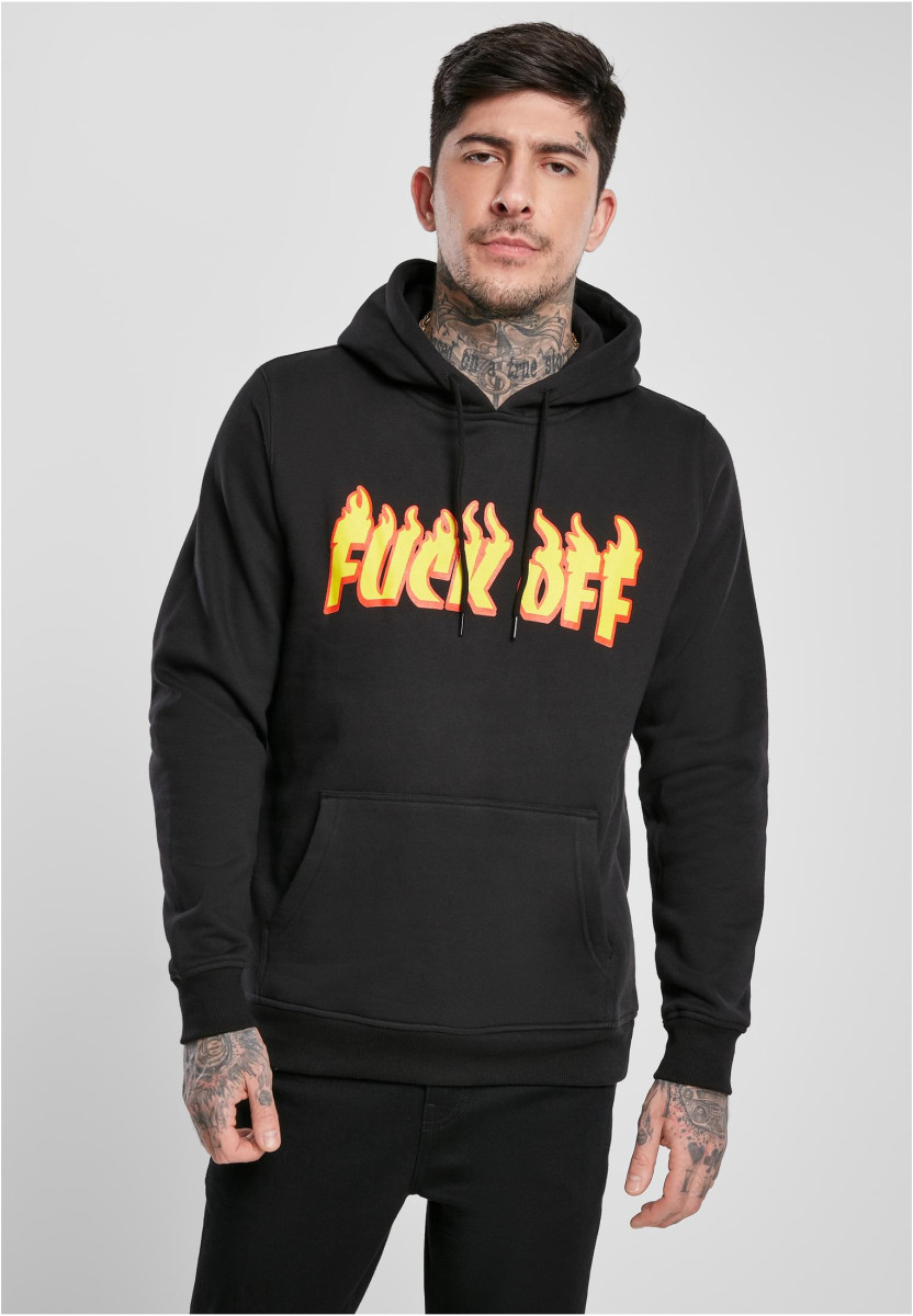 Fuck Off Flames Hoody