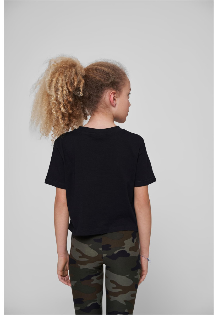 Girls Cropped Jersey Tee