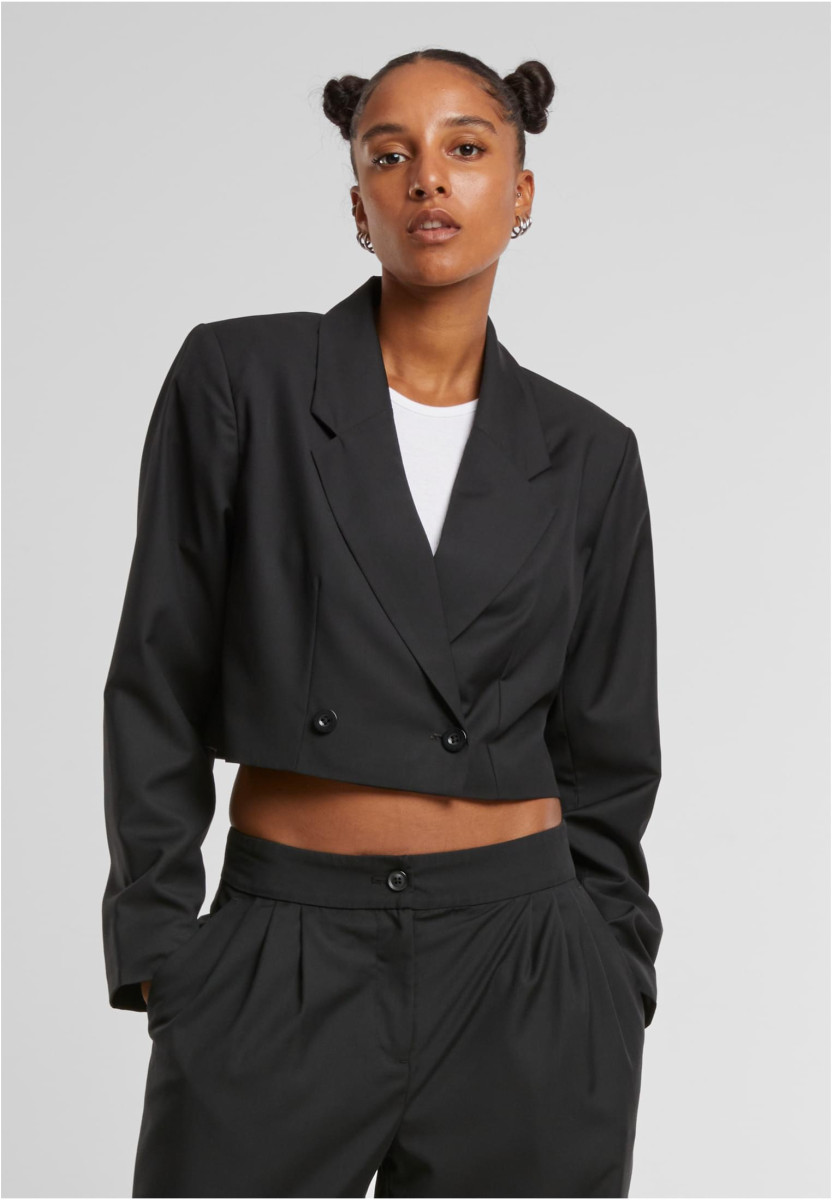 Ladies Cropped Blazer