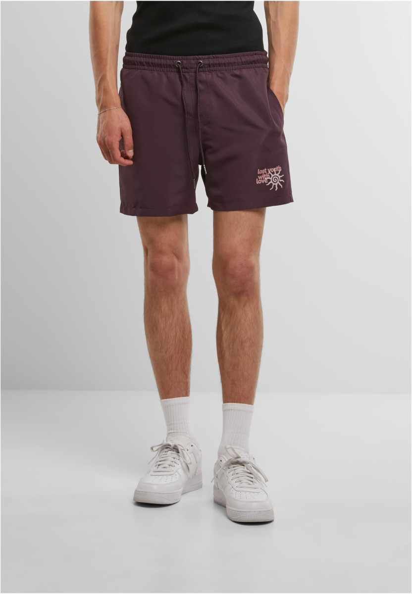 Lost Youth Swim Shorts - With Love