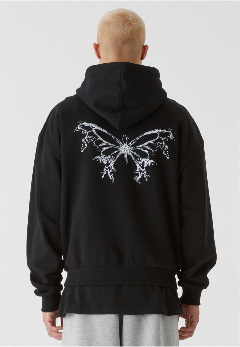 LY HEAVY ZIP  HOODIE - BUTTERFLY