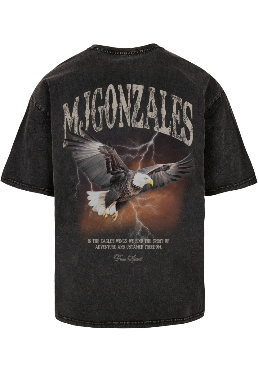 MJG Heavy Oversized Acid Wasehd Tee - Wild Wings