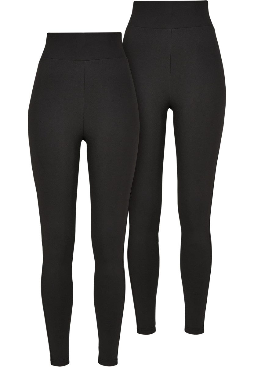 Ladies High Waist Leggings 2-Pack