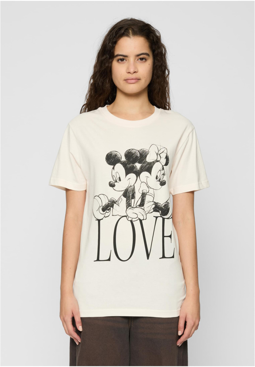 Ladies Minnie Loves Mickey Tee